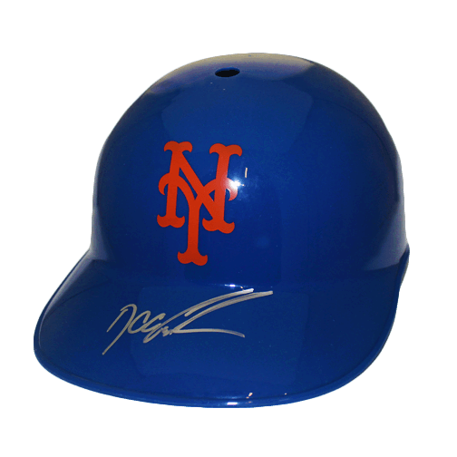 Dwight "Doc" Gooden New York Mets Autographed Full Size Souvenir Baseball Batting Helmet (JSA) - RSA