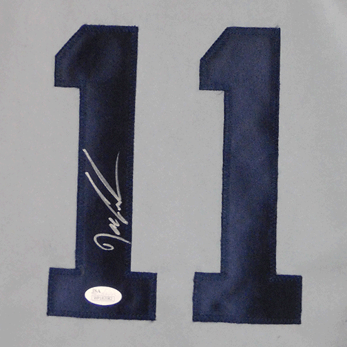 Dwight Gooden Autographed New York (Grey #16) Custom Baseball Jersey – JSA