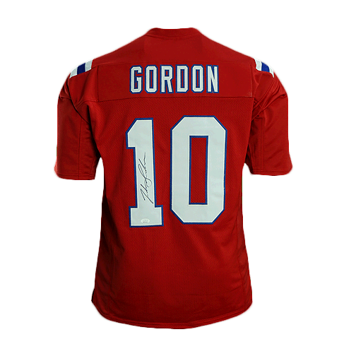 Josh Gordon Signed Pro Edition Red Football Jersey (JSA) - RSA