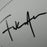 Frank Gore Signed Buffalo Bills Logo Football (JSA) - RSA