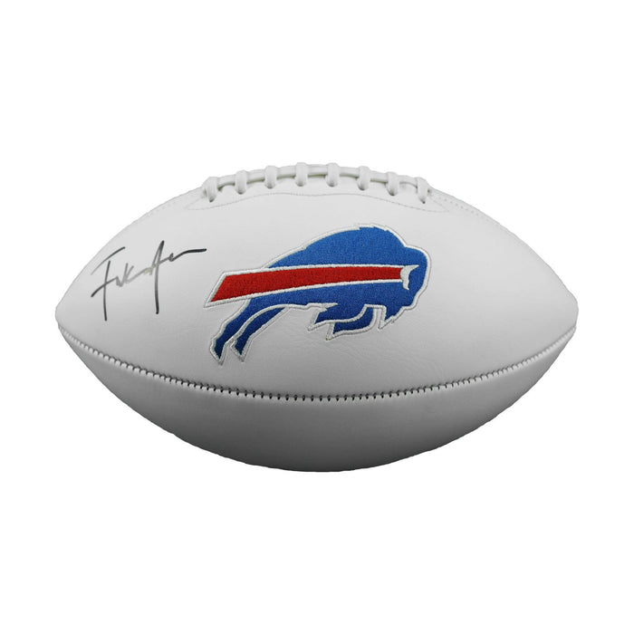Frank Gore Signed Buffalo Bills Logo Football (JSA) - RSA