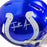 Frank Gore Signed Indianapolis Colts Flash Speed Mini Football Helmet (JSA) - RSA