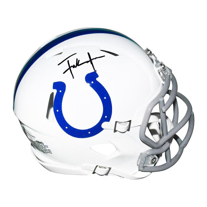 colts football helmet signed Frank Gore Indianapolis Speed Mini Replica White (Beckett) SolarGoPack Solar Backpack, 10k 1426A27 This unique collectible features Style:Black – Full