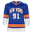 Butch Goring Signed New York Blue Hockey Jersey (JSA) - RSA
