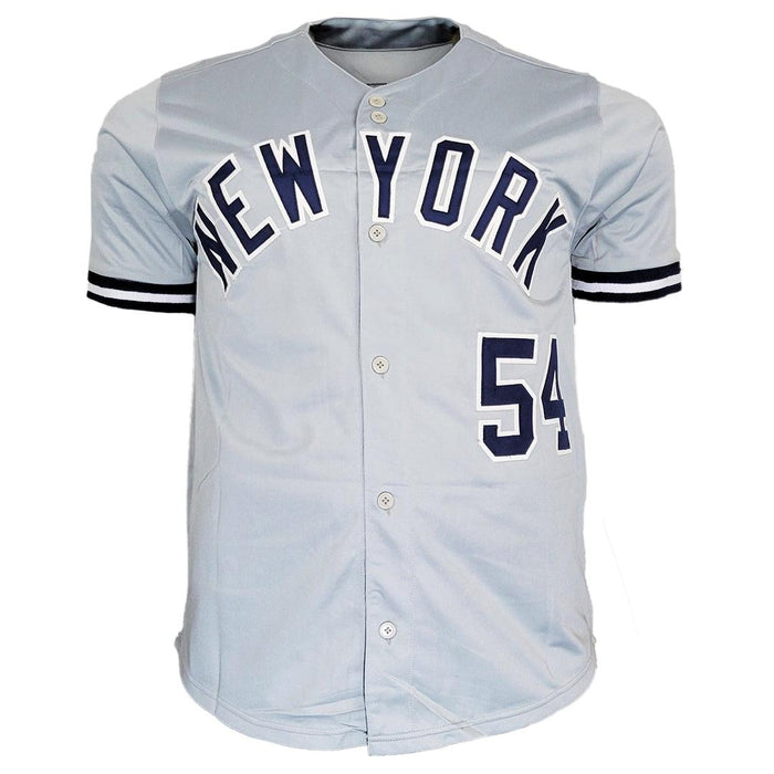Goose Gossage Signed Two Inscription New York Grey Baseball Jersey (Beckett) - RSA