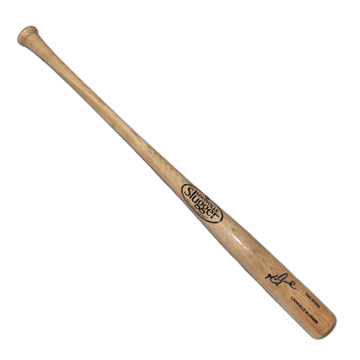 Mark Grace Autographed Full Size louisville Sluggers Baseball Bat Blonde (JSA) - RSA