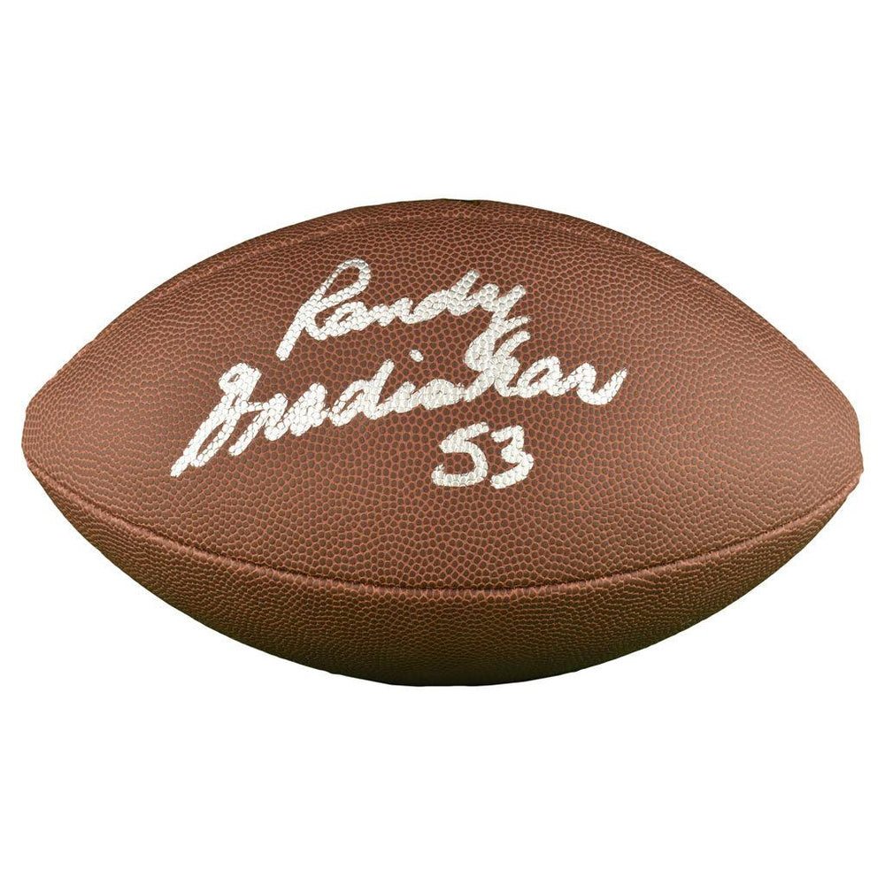 Randy Gradishar Signed Wilson Official NFL Replica Football (JSA) - RSA