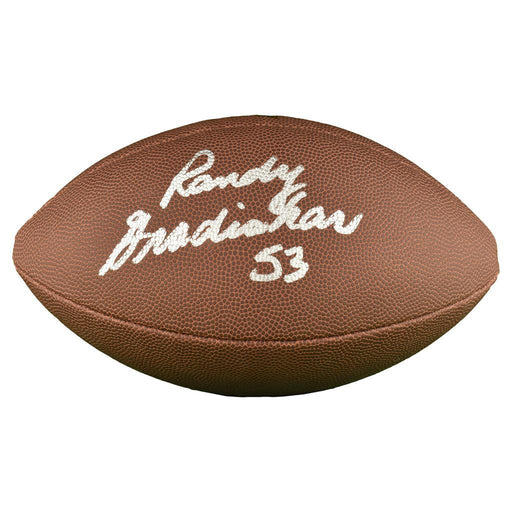 Randy Gradishar Signed Wilson Official NFL Replica Football (JSA) - RSA