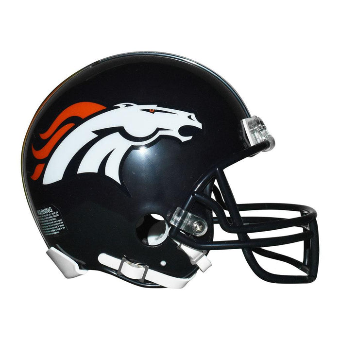 Randy Gradishar Signed Denver Broncos Mini Replica Blue Football Helmet (JSA) - RSA