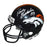 Randy Gradishar Signed Denver Broncos Mini Replica Blue Football Helmet (JSA) - RSA