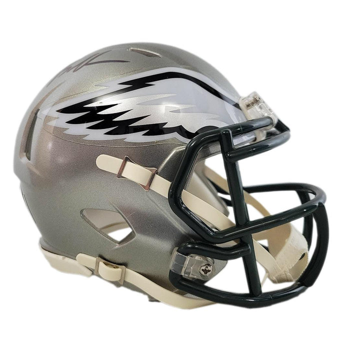 Brandon Graham Signed Philadelphia Eagles Flash Speed Mini Replica Football  Helmet (Beckett)