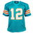 Bob Griese Signed Miami Blue Stats Football Jersey (JSA) - RSA