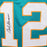 Bob Griese Signed Miami Blue Stats Football Jersey (JSA) - RSA