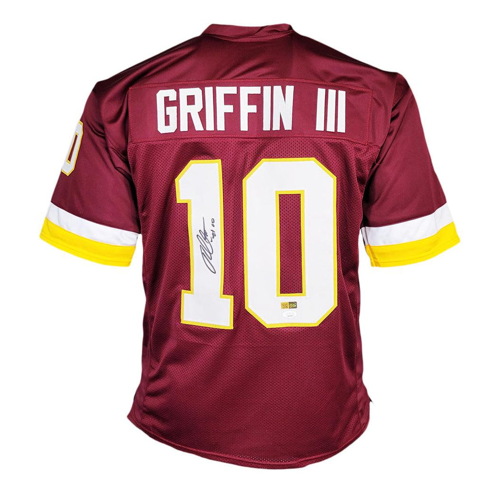 Robert Griffin III Signed Washington Red Football Jersey (JSA) - RSA