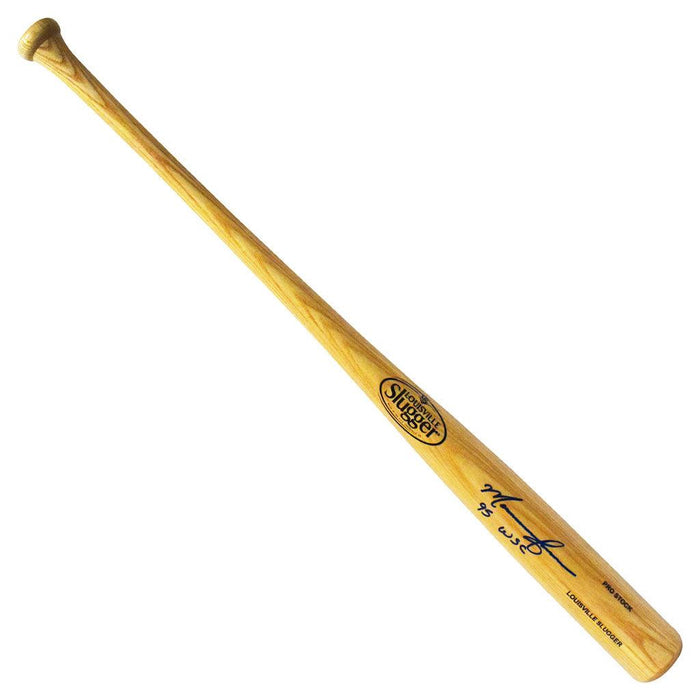 Marquis Grissom Signed 95 WSC Inscription Louisville Slugger Official MLB Blonde Baseball Bat (JSA) - RSA