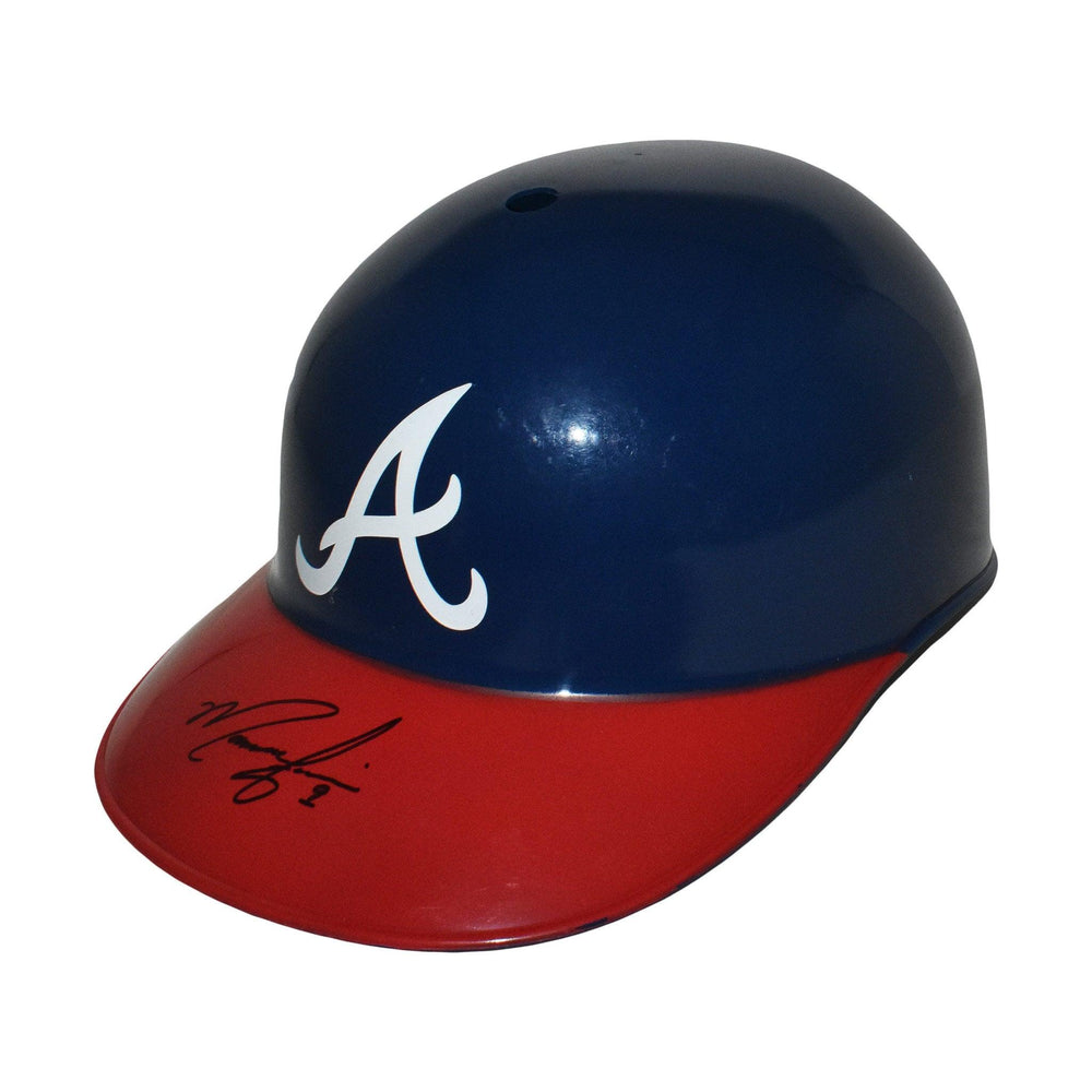 Marquis Grissom Signed Atlanta Braves Souvenir Helmet (JSA) - RSA