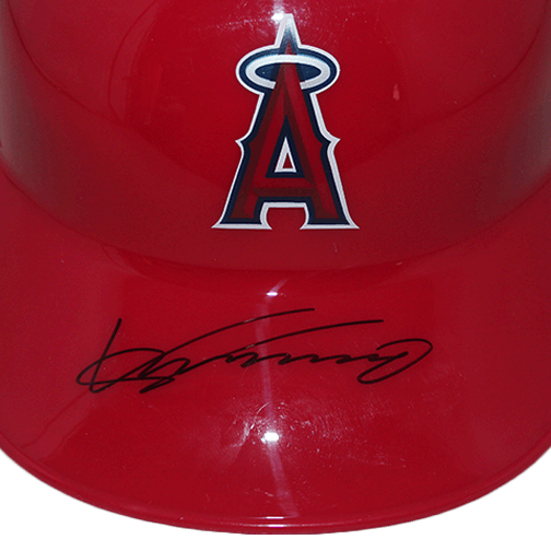 Vladimir Guerrero Angels Full Size Souvenir Baseball Batting Helmet (JSA) - RSA