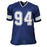 Charles Haley Signed Dallas Blue Football Jersey (JSA) - RSA