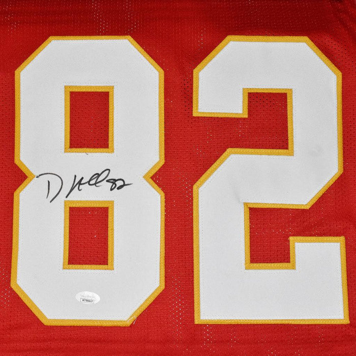 Dante Hall Signed Kansas City Red Football Jersey (JSA) - RSA