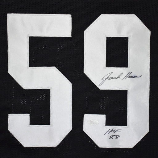 Jack Ham Signed HOF 88 Pro-Edition Black Football Jersey (JSA) - RSA