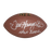 Dan Hampton Signed HOF '02 Official NFL Football (JSA) - RSA