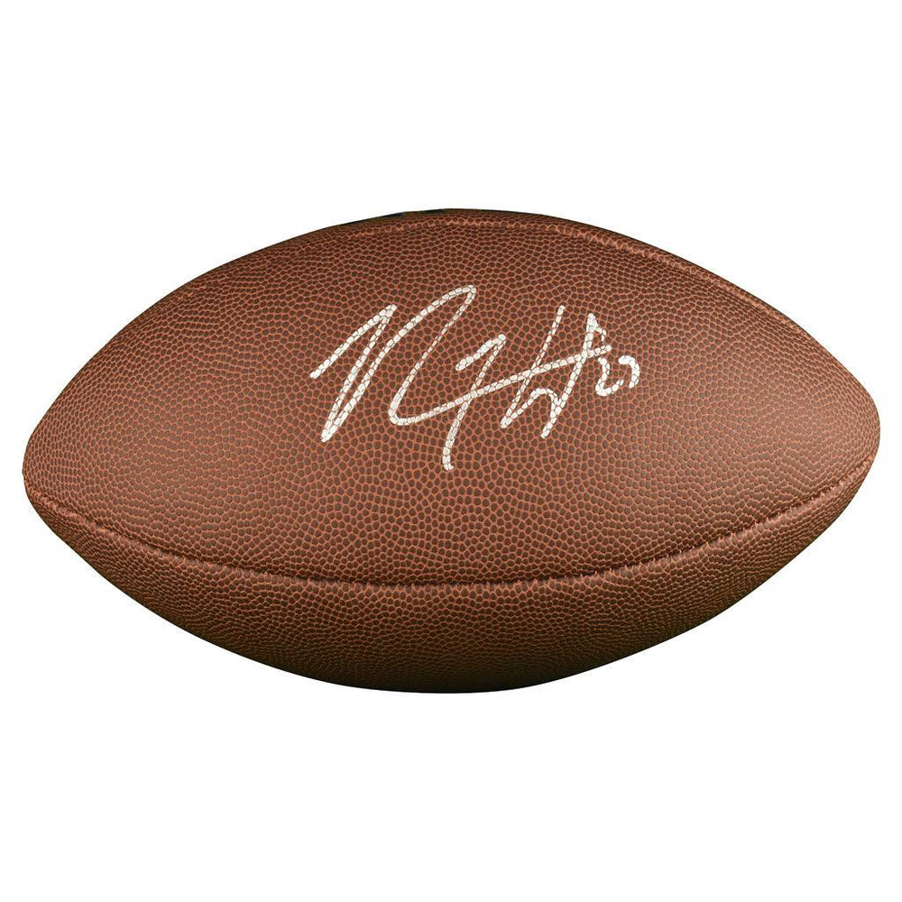 Rodney Hampton Signed Wilson Official NFL Replica Football (JSA) - RSA