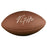 Rodney Hampton Signed Wilson Official NFL Replica Football (JSA) - RSA