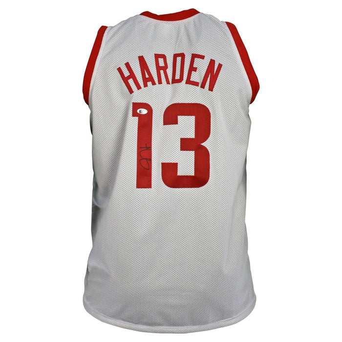 James Harden Signed Houston Rockets Jersey White (Beckett) - RSA