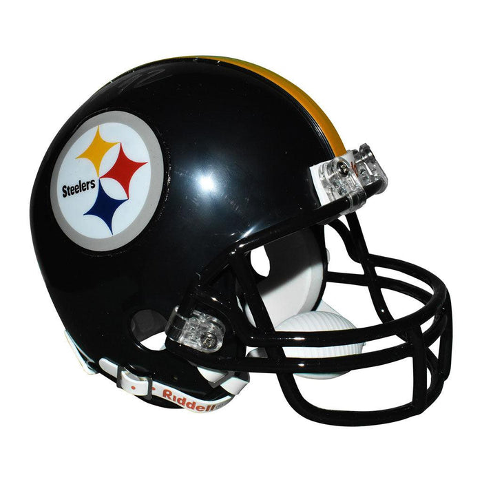 James Harrison Signed Pittsburgh Steelers Mini Replica Black Football Helmet (JSA) - RSA