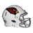 Jim Hart Signed Arizona Cardinals Speed Mini Replica White Football Helmet (JSA) - RSA