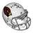 Jim Hart Signed Arizona Cardinals Speed Mini Replica White Football Helmet (JSA) - RSA