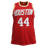 Elvin Hayes Pro Style Autographed Basketball Jersey Red (JSA) "HOF" Inscription Included - RSA