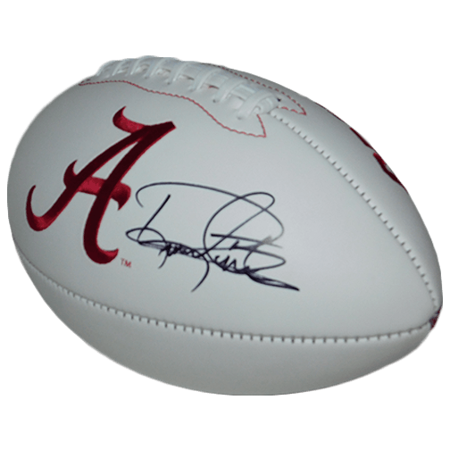 Derrick Henry Autographed Alabama Logo Football JSA - RSA
