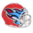 Derrick Henry Titans Autographed AMP Speed Red Mini Football Helmet (JSA) - RSA