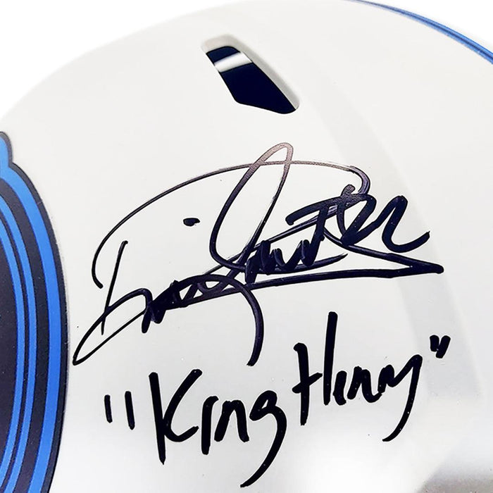 Derrick Henry Signed King Henry Inscription Tennessee Titans Lunar