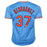 Keith Hernandez Signed St Louis Blue Baseball Jersey (JSA) - RSA