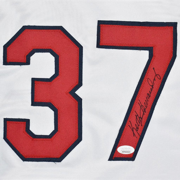 Keith Hernandez Signed St Louis White Baseball Jersey (JSA) - RSA
