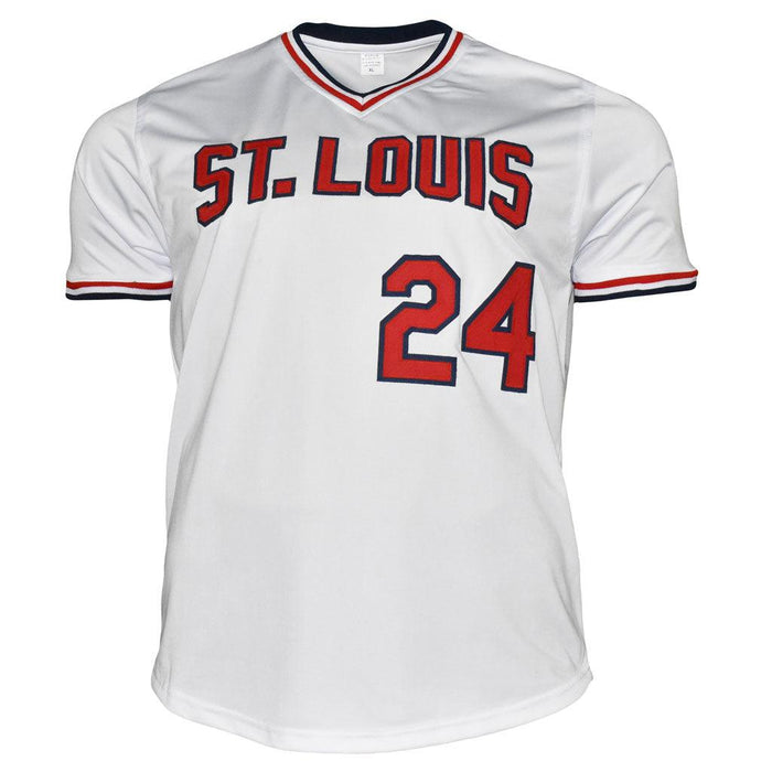 Whitey Herzog Signed St. Louis White Baseball Jersey (JSA) - RSA