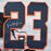 Devin Hester Signed Chicago White Artwork Football Jersey (JSA) - RSA