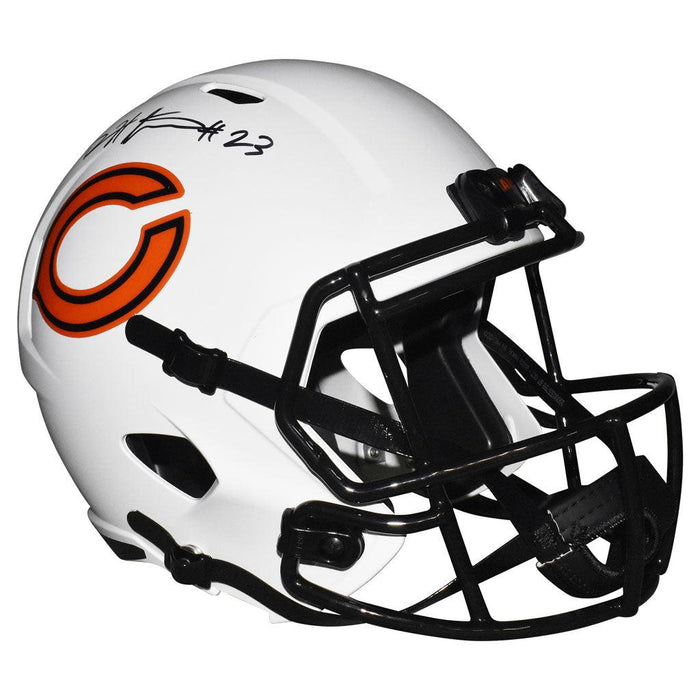 Devin Hester Signed Chicago Bears Lunar Speed Full-Size Replica Football Helmet (JSA) - RSA
