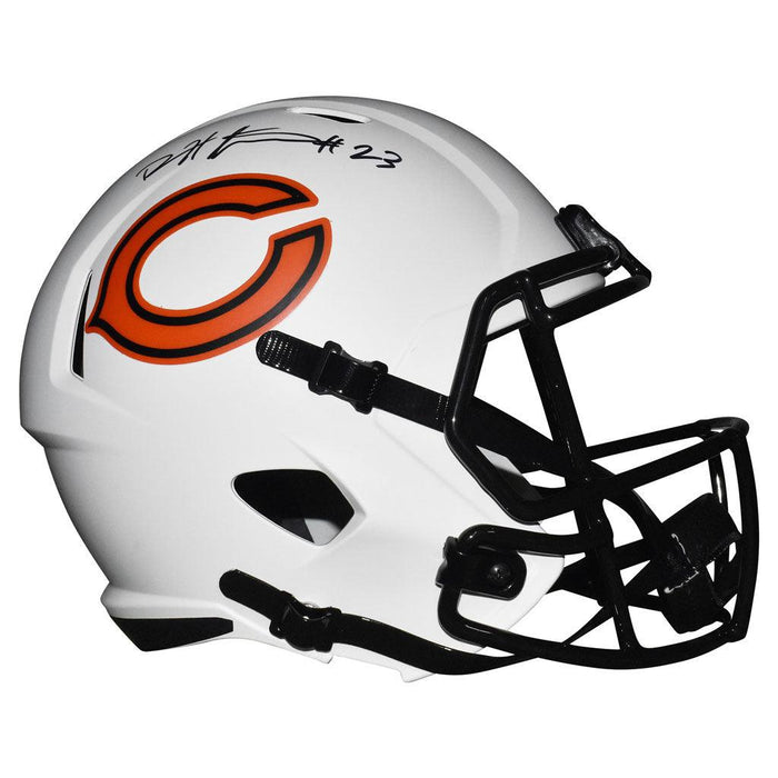 Devin Hester Signed Chicago Bears Lunar Speed Full-Size Replica Football Helmet (JSA) - RSA