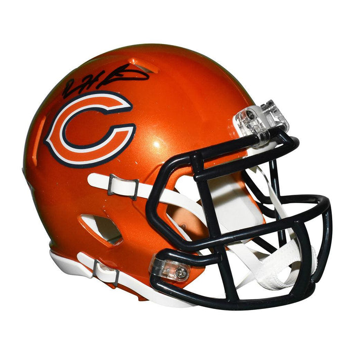 Devin Hester Signed Chicago Bears Flash Speed Mini Football Helmet (JSA) - RSA