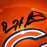 Devin Hester Signed Chicago Bears Flash Speed Mini Football Helmet (JSA) - RSA