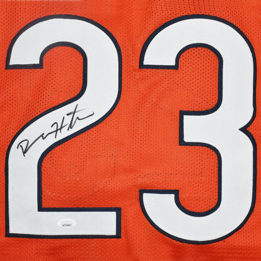 Devin Hester Signed Chicago Orange Football Jersey (JSA) - RSA