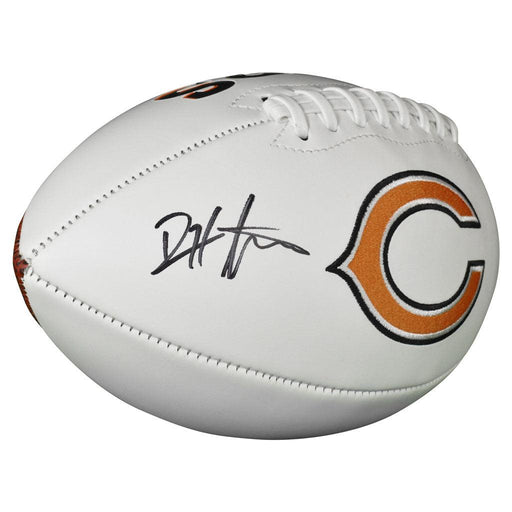 Devin Hester Signed Chicago Bears Official NFL Team Logo Football (JSA) - RSA