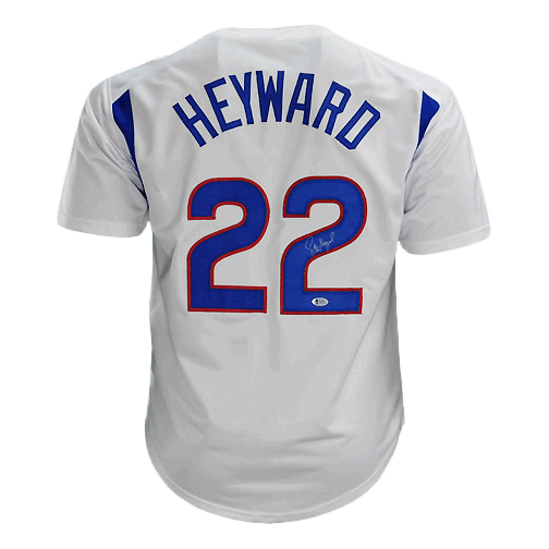 Jason Heyward Signed Chicago White Baseball Jersey (Beckett) - RSA
