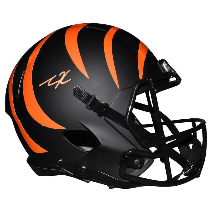 Tee Higgins Signed Cincinnati Bengals Eclipse Speed Full-Size Replica Football Helmet (JSA) - RSA