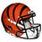 Tee Higgins Signed Cincinnati Bengals Speed Full-Size Replica Orange Football Helmet (JSA) - RSA