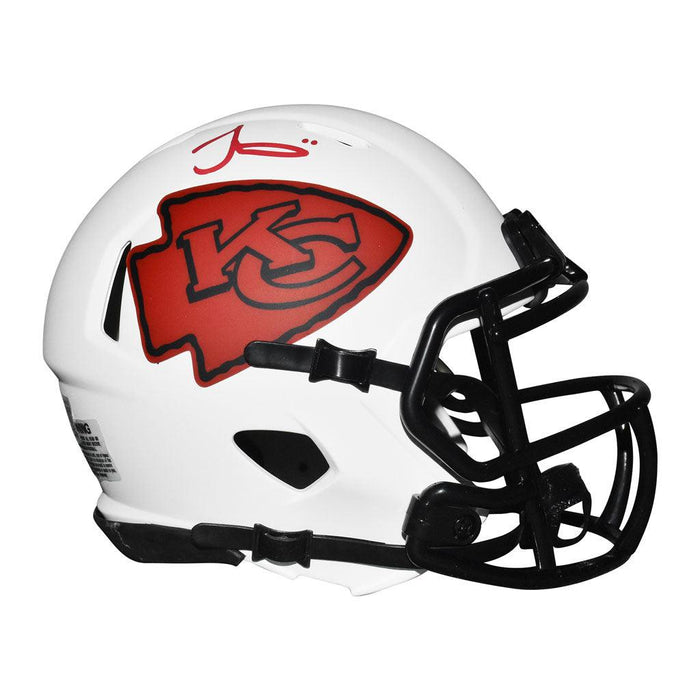 Tyreek Hill Signed Kansas City Chiefs Lunar Speed Mini Football Helmet (Beckett) - RSA