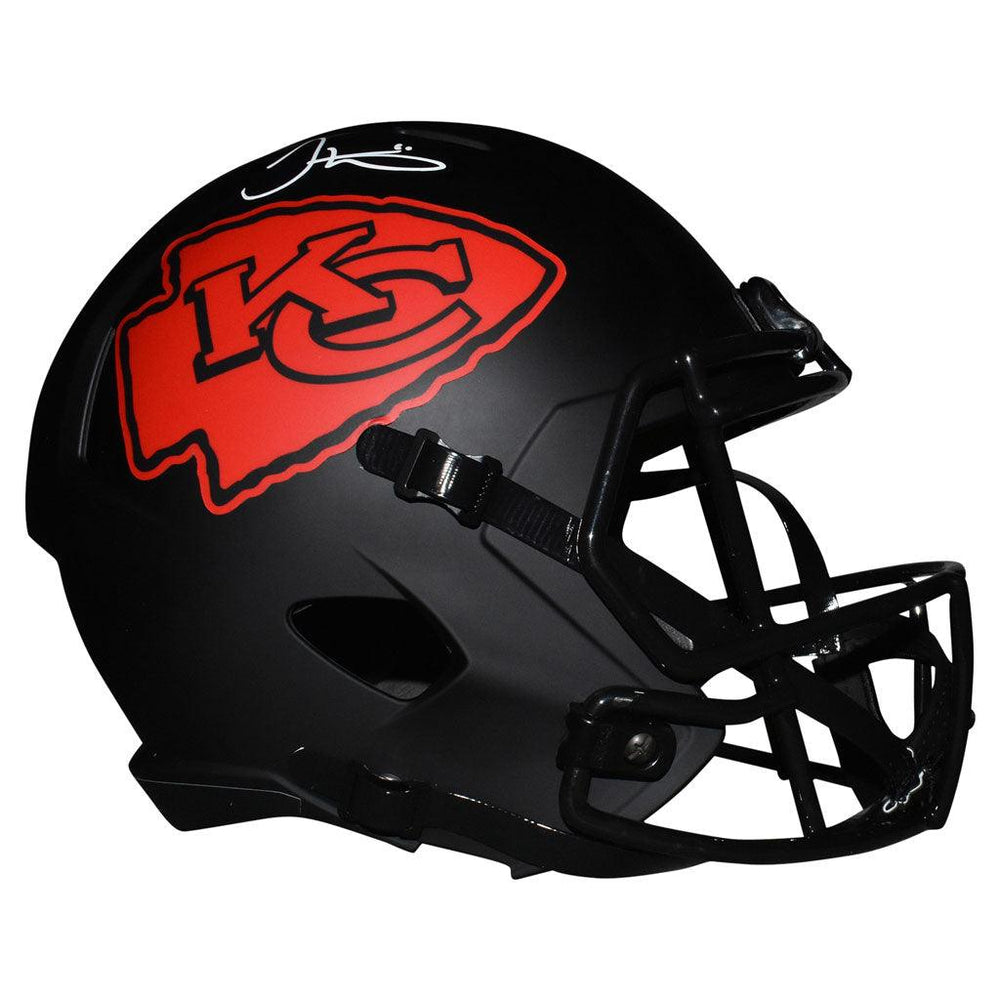 Tyreek Hill Signed Kansas City Chiefs Eclipse Speed Full-Size Replica Football Helmet (JSA) - RSA